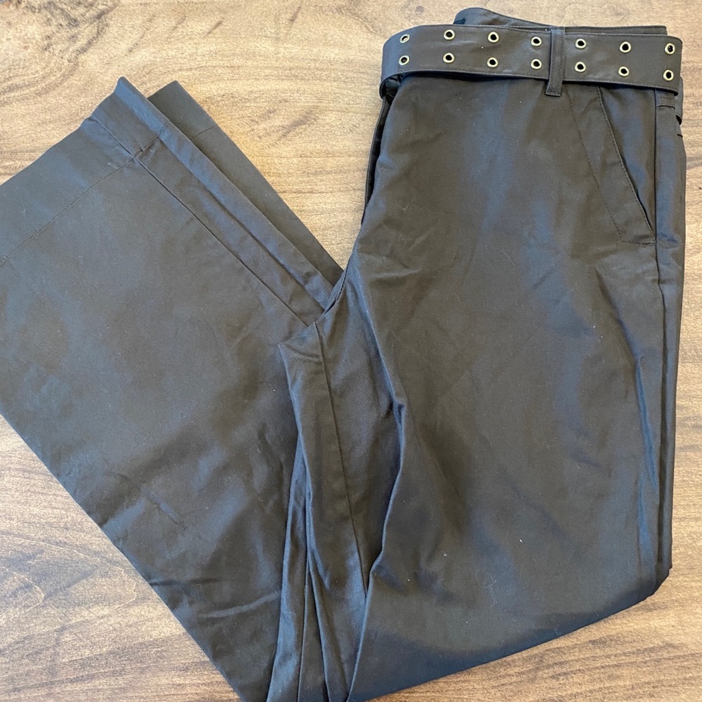 Talbots belted pant
